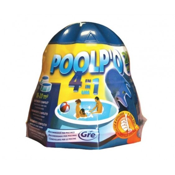 Multiazione Poolp'o 4 funzioni 500 gr